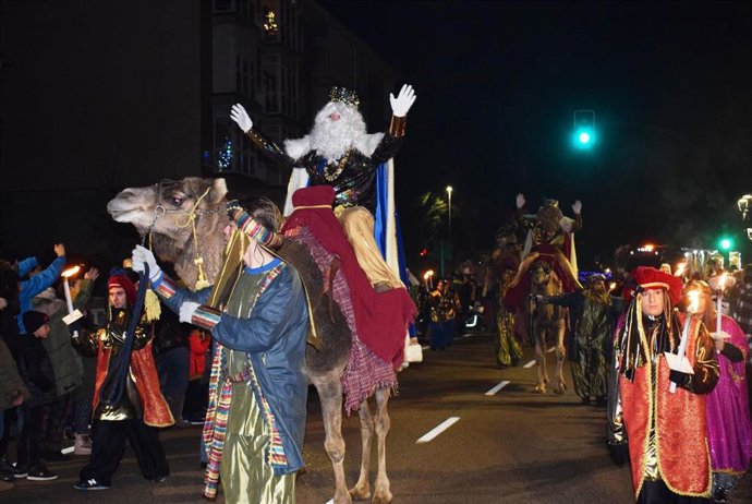 Cabalgata de Reyes en Piélagos en 2019