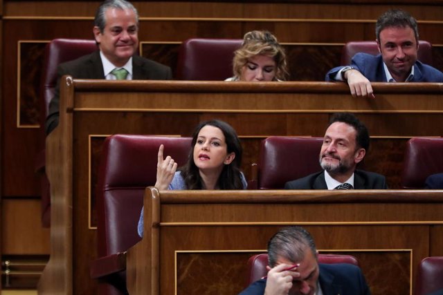 La portavoz de Ciudadanos en el Congreso de los Diputados, Inés Arrimadas.