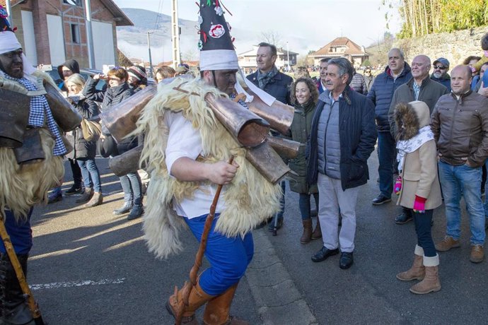 El presidente de Cantabria, Miguel Ángel Revilla, en La Vijanera