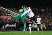 Rodrigo Moreno, seria duda para jugar la Supercopa por un esguince de rodilla