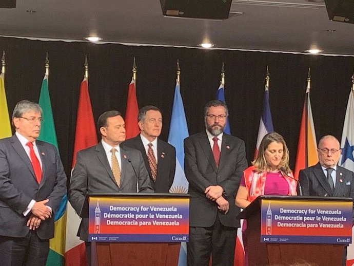 Reunión del Grupo de Lima en Canadá.