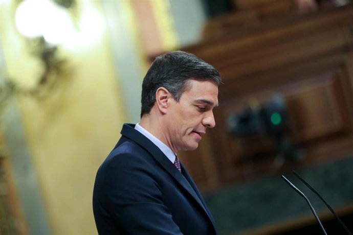El presidente del Gobierno en funciones, Pedro Sánchez