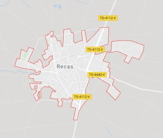 Mapa de Google Maps.