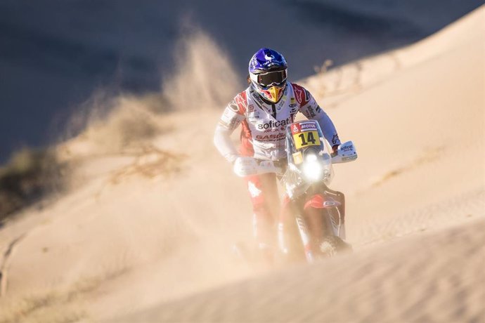 Laia Sanz en el Rally Dakar