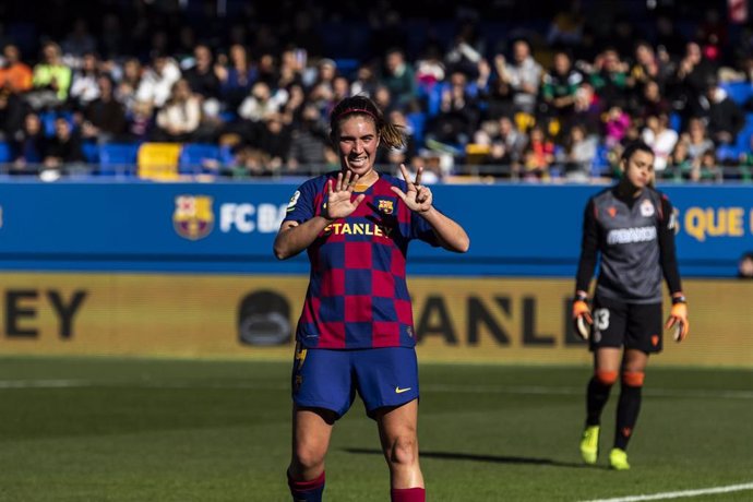 La jugadora del FC Barcelona Mariona Caldentey