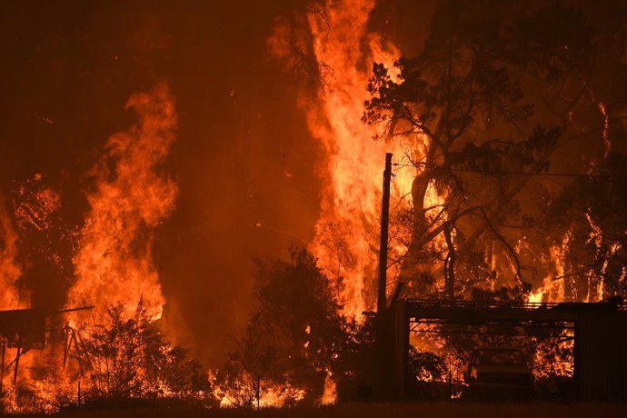 El humo de los incendios forestales de Australia llega a Chile