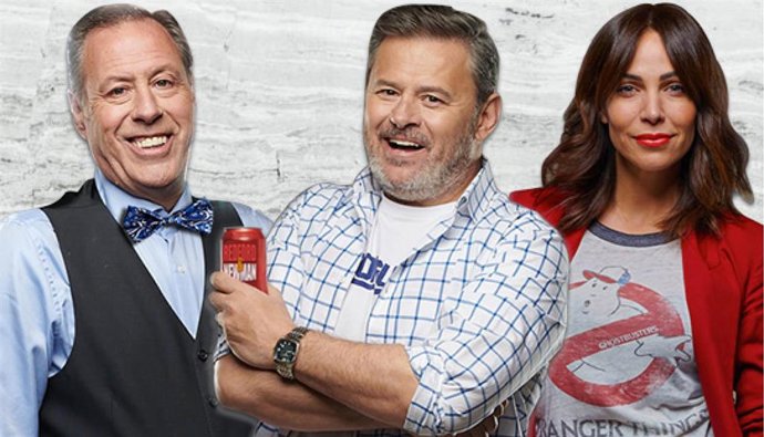 Miki Nadal, Nerea Garmendia y Sinacio, en Redford & Newman. Dos hombres sin destino