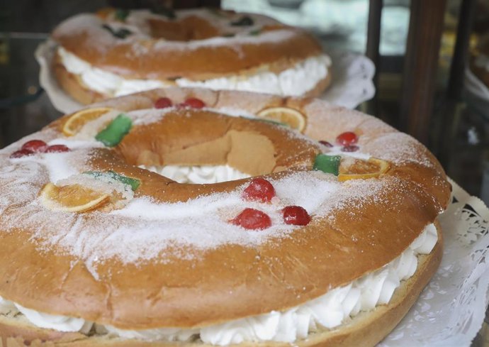 Imágenes de recurso de Roscón de Reyes. 