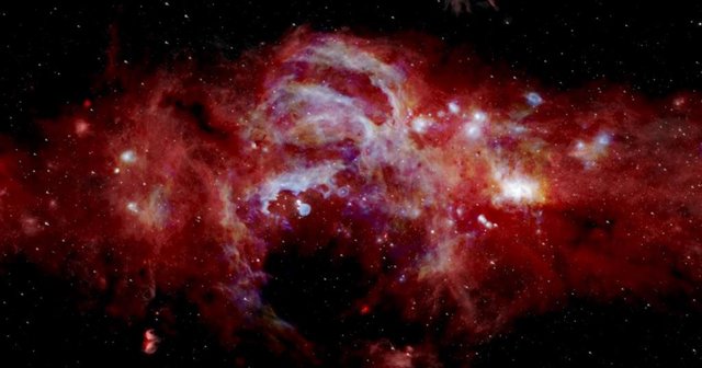 El centro de la Vía Láctea