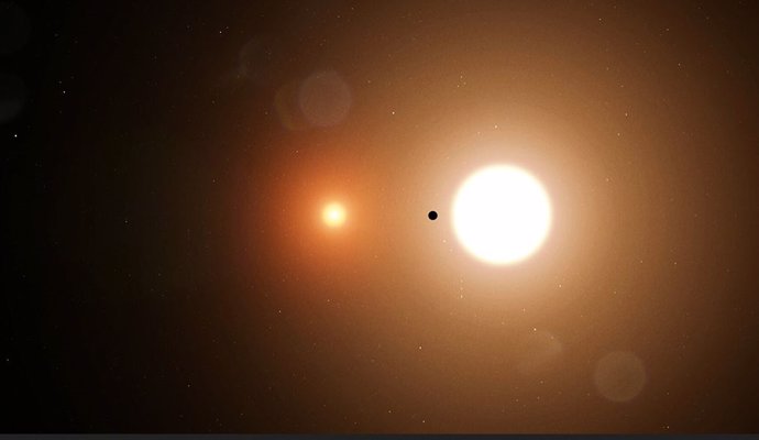 TOI 1338b, un nuevo mundo que orbita alrededor de dos estrellas