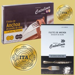 Las anchoas 'Premium' y 'Reserva Catalina' obtienen dos medallas de oro en los I