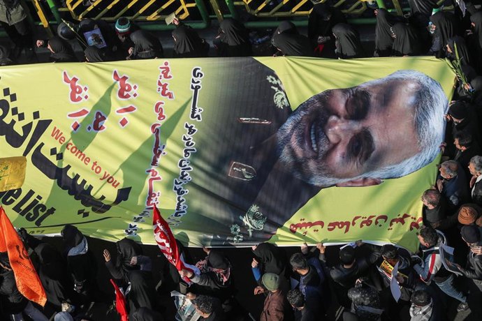 Funeral por Qasem Soleimani en Teherán