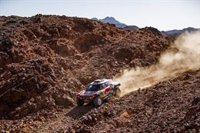 Carlos Sainz gana la tercera etapa y se sitúa líder en el Dakar
