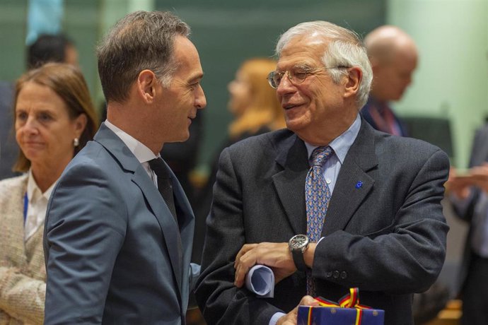 Josep Borrell y Heiko Maas