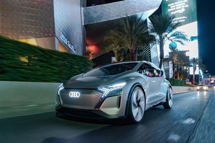 Audi en el CES de Las Vegas.