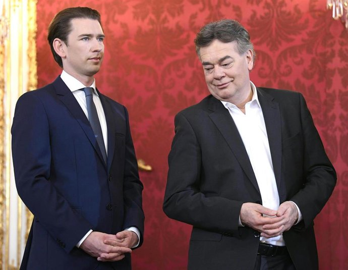 Sebastian Kurz y Werner Kogler