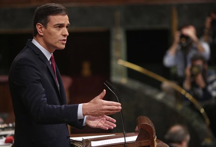 El presidente del Gobierno en funciones, Pedro Sánchez