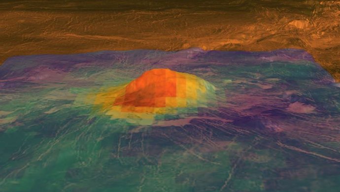 Primeras pruebas de que Venus alberga volcanes activos
