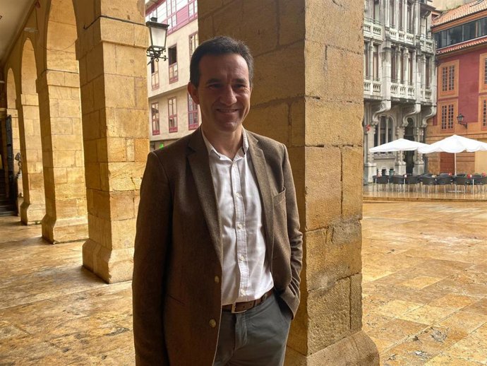 Concejal de Economía del Ayuntamiento de Oviedo, Javier Cuesta.