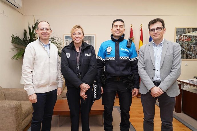 Toma de posesión de un nuevo agente de la Policía Municipal.