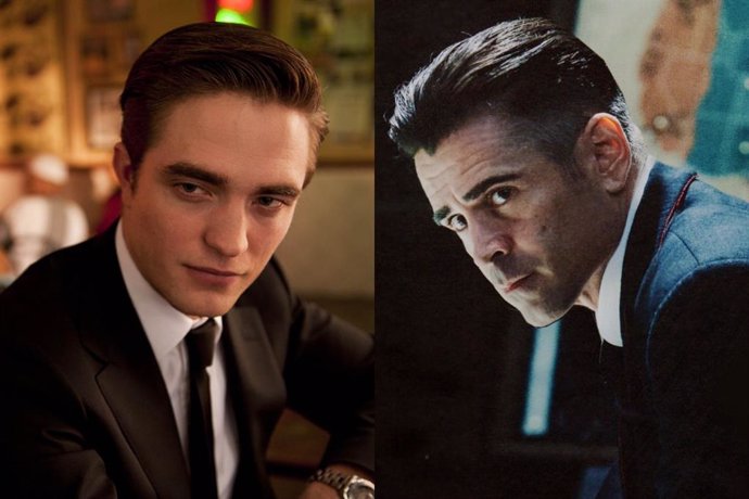 Robert Pattinson y Colin Farrell, dos actores de The Batman
