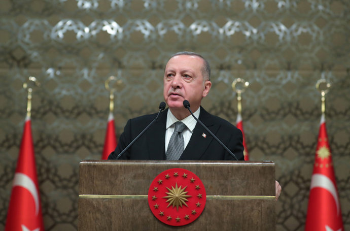 El presidente de Turquía, Recep Tayyip Erdogan