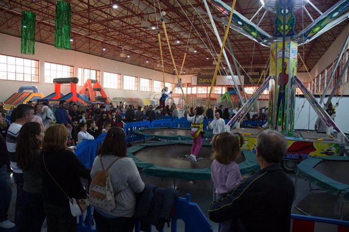 Imagen de una de las actividades realizadas en la feria de ocio 'Juveándalus'