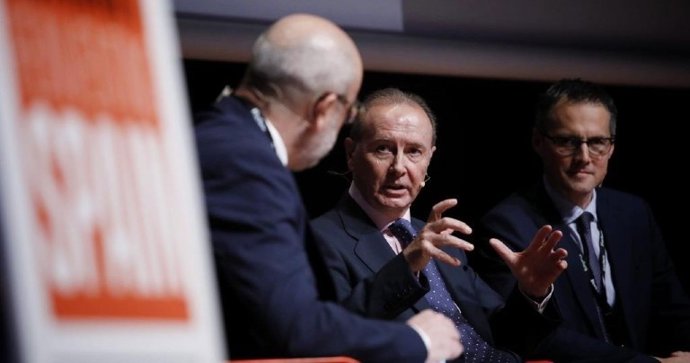 Martín Sellés, presidente de Farmaindustria, durante su intervención el Forbes Summit.