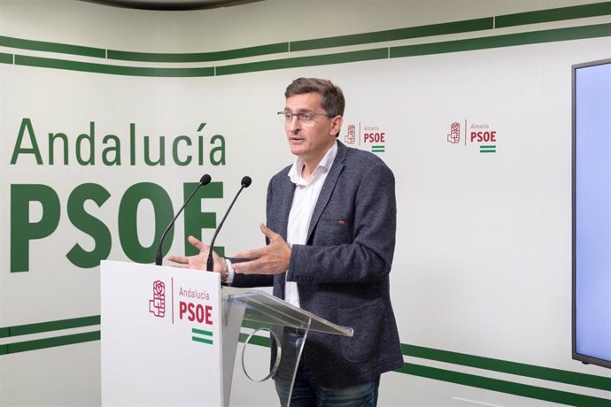 El secretario general del PSOE de Almería, José Luis Sánchez Teruel
