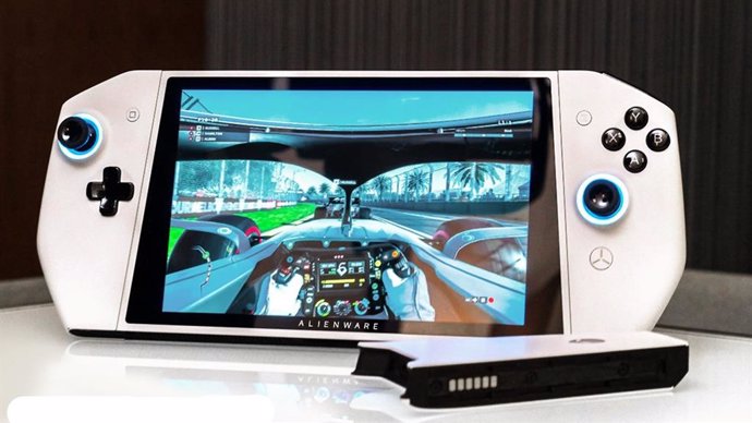 Dell revela Concept UFO, un PC 'gaming' con forma de consola portátil