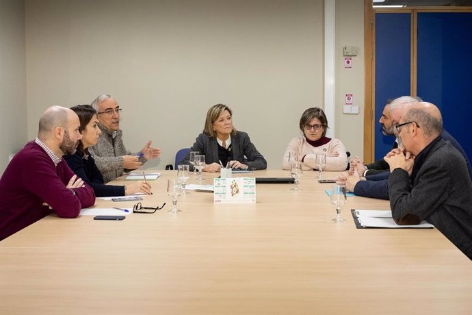 Reunión del Ayuntamiento de Zaragoza con DFA.