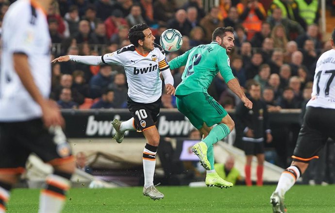 Parejo y Carvajal pelean en el Real Madrid - Valencia
