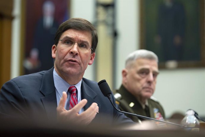 El jefe del Pentágono, Mark Esper. 