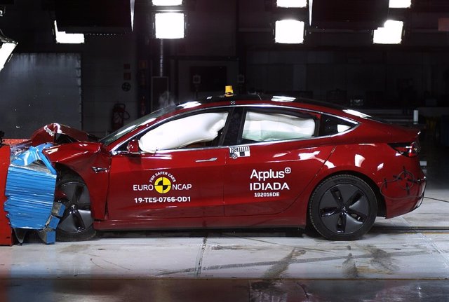 Tesla Model 3 en las pruebas de Euro NCAP