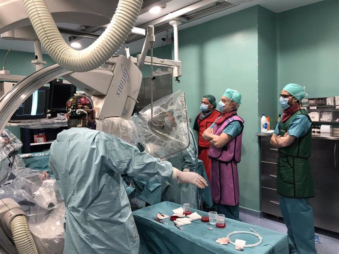 Imagen de archivo de una operación en un hospital de la sanidad pública andaluza.