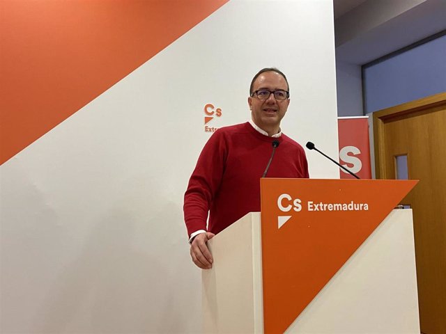El presidente de Ciudadanos Extremadura, Cayetano Polo
