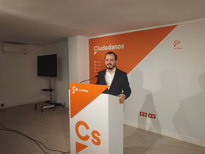 El portavoz autonómico de Cs La Rioja, Pablo Baena