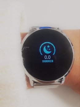 Aplicación de un smartwatch para dormir