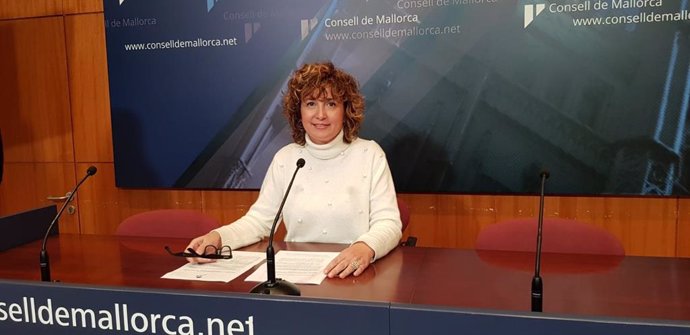 La portavoz de El PI en el Consell de Mallorca, Xisca Mora.