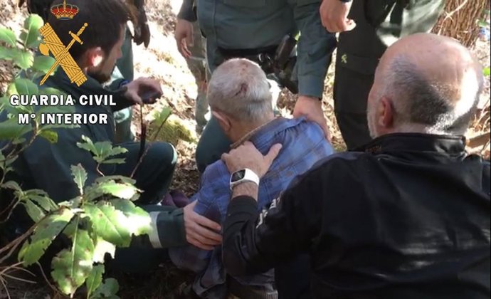 Anciano localizado por la Guardia Civil