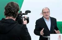 PSOE-A ve que el aviso de Moreno de llamar a la movilización en la calle es "como poner a un gato a que hable francés"