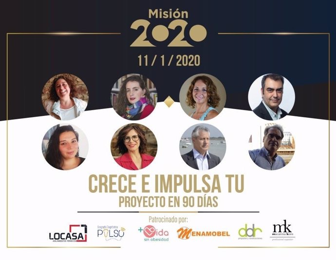 COMUNICADO: Plazas agotadas en "Misión 2020" el evento para emprendedores presen