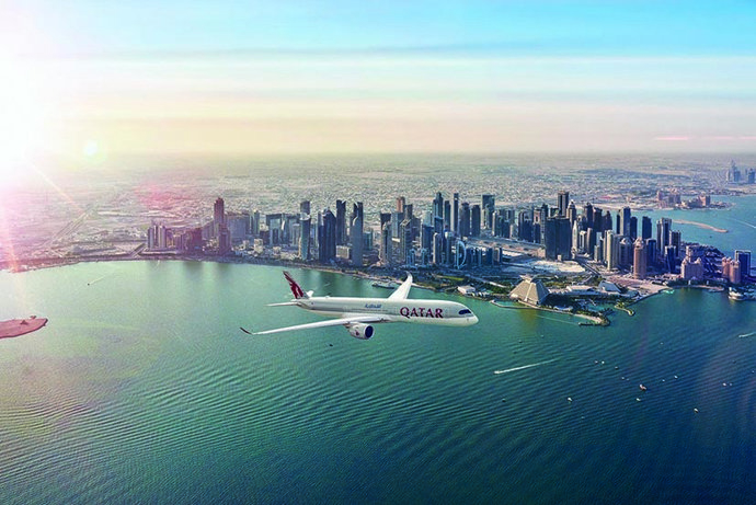 Avión Qatar Airways: