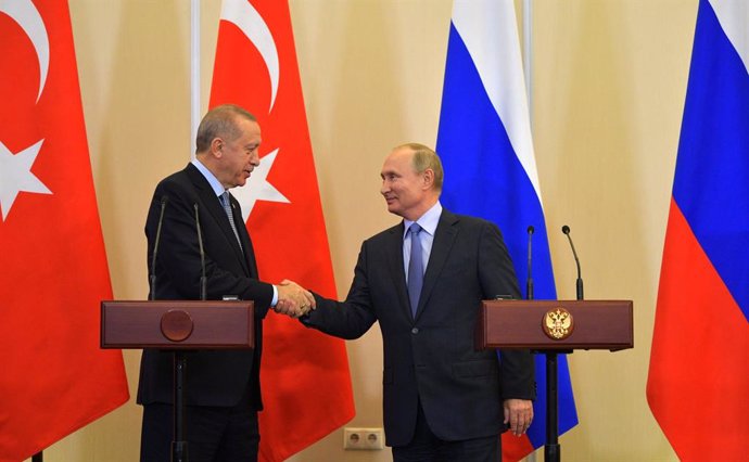 Irak.- Putin y Erdogan dicen que la muerte de Soleimani a manos de EEUU "socava 