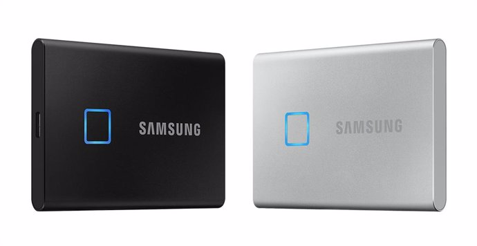 Samsung crea la memoria SSD T7 Touch, con lector de huellas y 58 gramos de peso