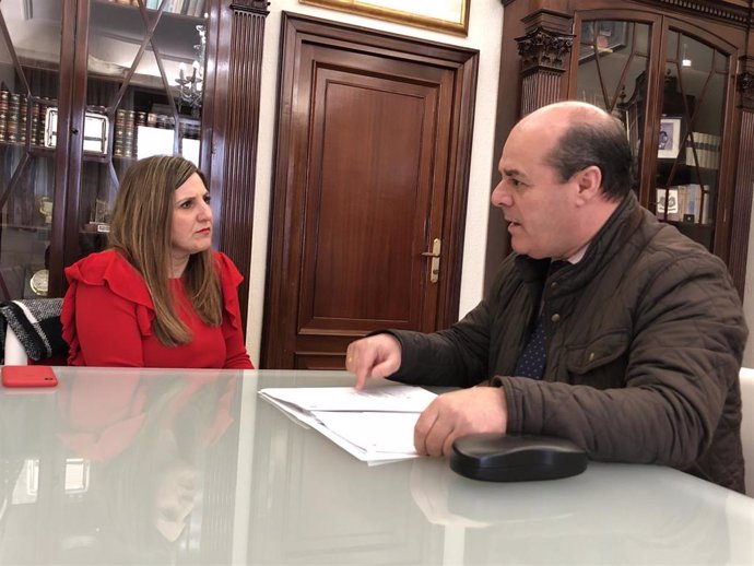 Irene García Recibe Al Presidente Del Consorcio De Bomberos Y Conoce Las Principales Actuaciones En 2020