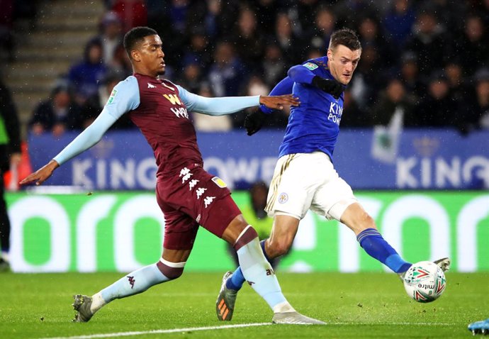 Fútbol.- El Aston Villa aguanta al Leicester en la Copa de la Liga