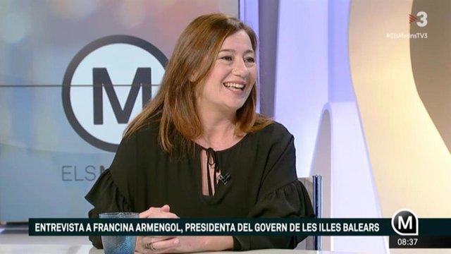 Francina Armengol en TV3