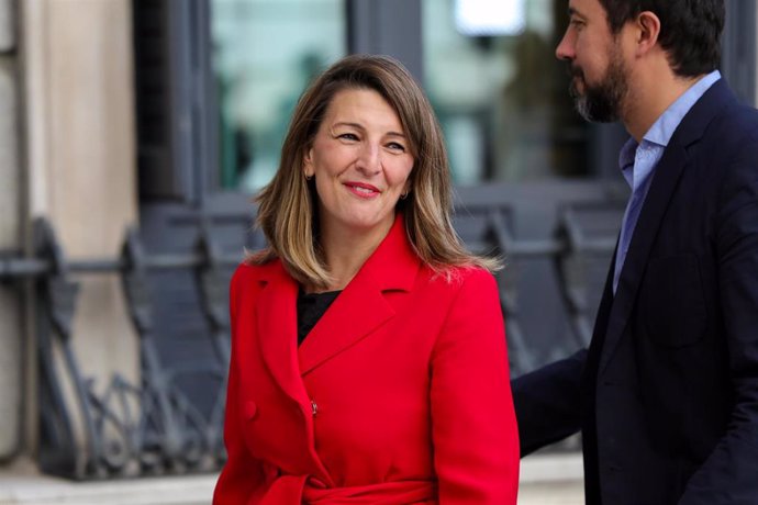 La diputada de Galicia en Común por Pontevedra, Yolanda Díaz, nueva ministra de Trabajo