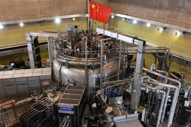 Reactor de fusión nuclear tokamak chino